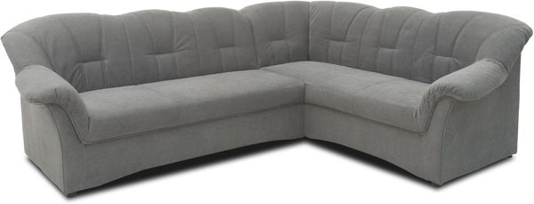 DOMO Collection Papenburg, Ecksofa, Microfaser dkl. Grau, 192 x 243 cm Bild 2