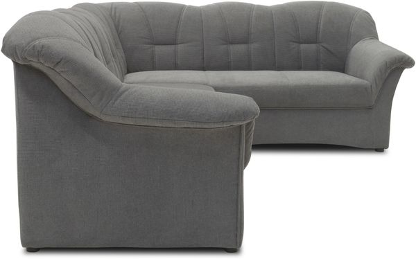 DOMO Collection Papenburg, Ecksofa, Microfaser dkl. Grau, 192 x 243 cm Bild 3