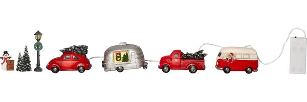 LED Weihnachtsleuchte Merryville Lichterketten-Set batteriebetrieben