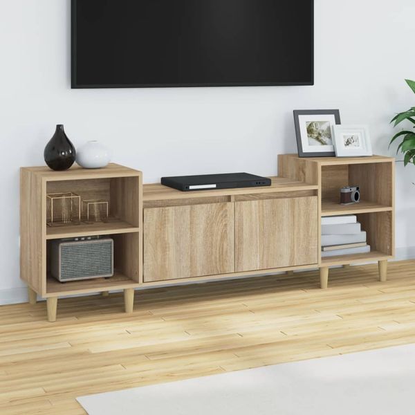 vidaXL TV-Schrank Sonoma-Eiche 160 x 35 x 55 cm Holzwerkstoff [821191]
