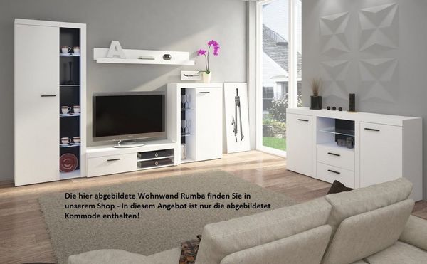 Sideboard Rumba Weiß matt