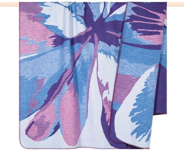 Wohndecke Decke Flower Violet (150x200cm), PAD