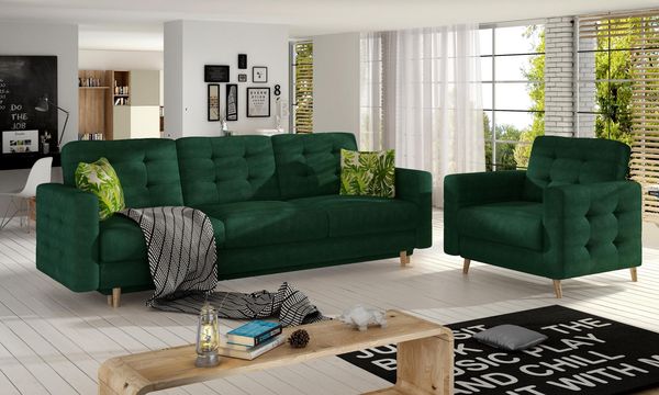 Wohnideebilder Asgard 3+1 Dunkelblau Sitzgruppen ASG_05