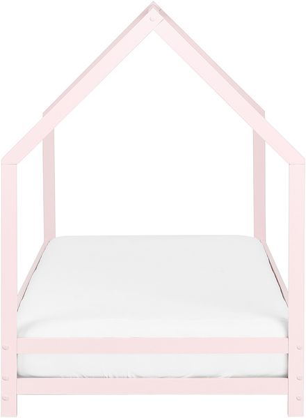 Bett mit Lattenrost APPY 90 x 200 cm Holz Pastellrosa Bild 4