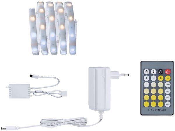 Paulmann No. 79876 MaxLED 250 Basisset beschichtet 1,5m IP44 TunableWhite Protect Cover