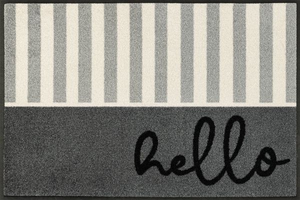 wash+dry by Kleen-Tex Fußmatte Hello Stripes, rechteckig, Höhe: 7 mm