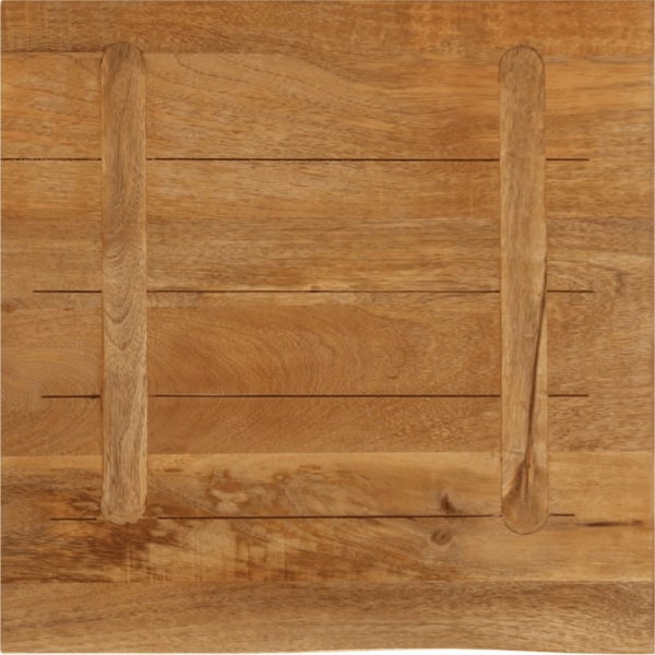 vidaXL Tischplatte mit Baumkante 60x60x3,8 cm Massivholz Mango 370594 Bild 4