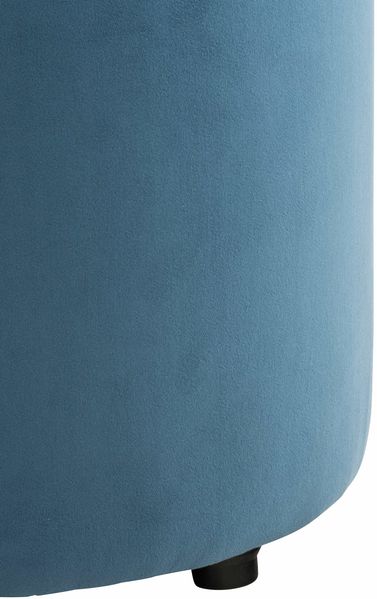 CLP Sitzhocker Pantin Samt mit Stauraum,blau Bild 6