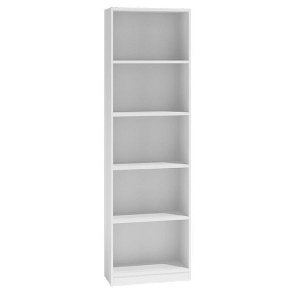 ibonto BÜCHERREGAL Laminierte weiß Erhältlich in verschiedenen Größen (H 182 x T 30 x B 40 cm)