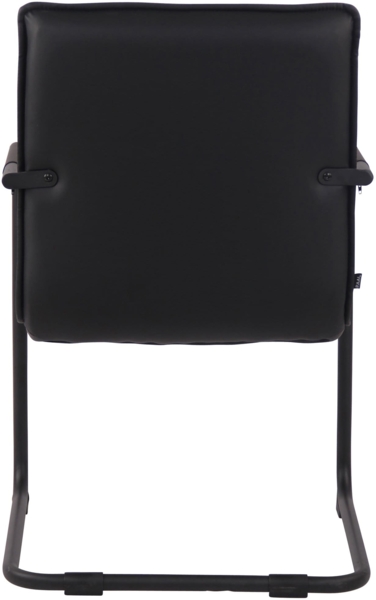 CLP 2er Set Stühle Gandia Kunstleder mit Armlehnen,schwarz schwarz Bild 6