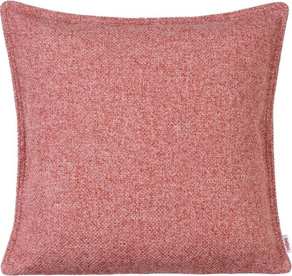 beties Kissenbezug Bouclé, (1 Stück), Boucle Kissenhülle ca. 40x40 cm in Raumausstatter Qualität cherry-rot