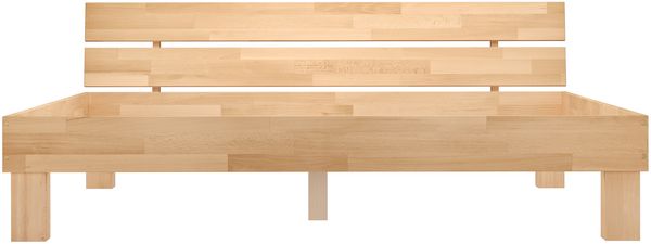 Erst-Holz Geöltes Massivholzbett 200x200 Buche Großfamilienbett Doppelbett wählbares Zubehör 60. 86-20 inkl. Federholzrahmen und Matratze Bild 7