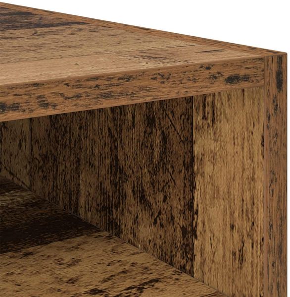 vidaXL Nachttisch 2 pcs Altholz 40 x 40 x 50 cm Holzwerkstoff 881813 Bild 9