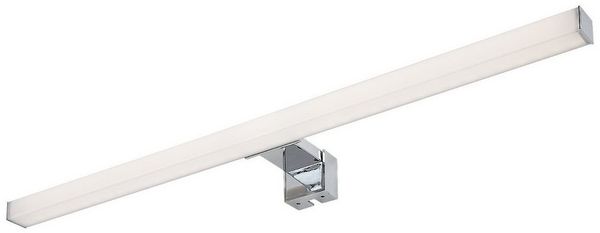 Rabalux LED Spiegelleuchte Badezimmerleuchte Oliro 9 W Chrom 60 cm IP44, LED fest integriert, natürliches Weiß, Tageslichtweiß 4000 K