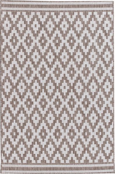 Dekoria Teppich Modern Rhombs mink/beige 160x230cm
