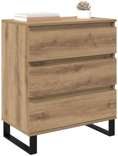 Sideboard, Kommode Artisan-Eiche 60 x 35 x 70 cm Holzwerkstoff