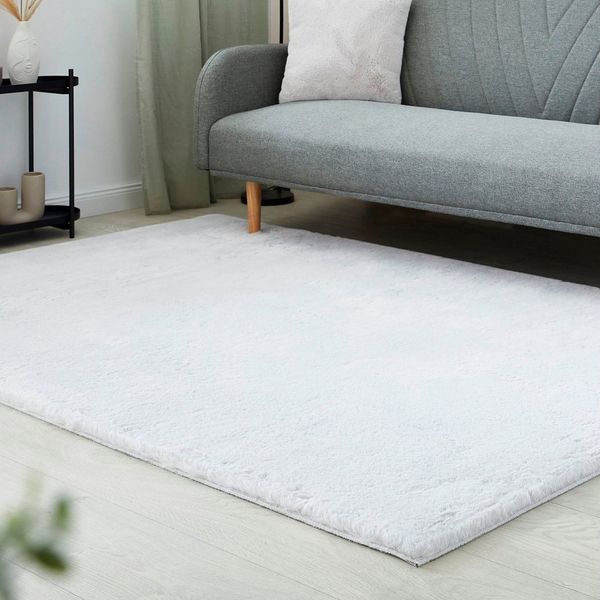 LUXOR living Fellteppich Novara, rechteckig, Höhe: 30 mm, Kunstfell, Kaninchenfell-Haptik, besonders weicher Hochflor