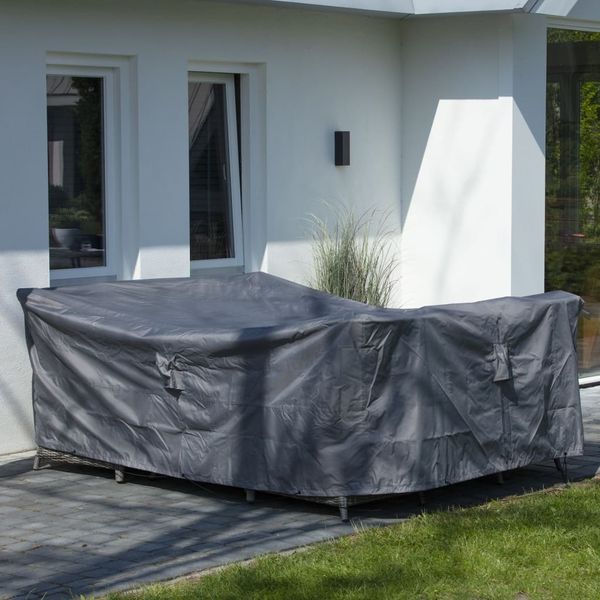 Madison Garten-Lounge-Set-Abdeckung 255x255x70 cm Grau 423687