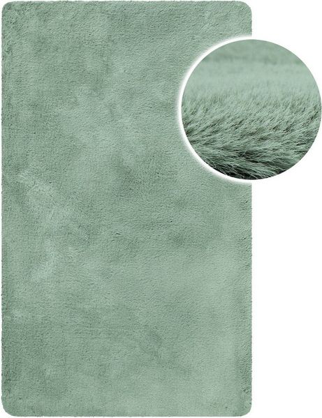 Wecon home Basics Badematte Emil, Höhe 25 mm, Polyester, rechteckig, waschbar, rutschfest, strapazierfähig, pflegeleicht und super weich