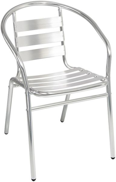 Bistrogarnitur 3-teilig Aluminium