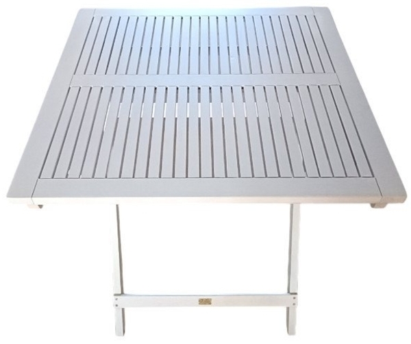 LINUS Tisch wß-gew. 70/70