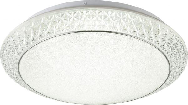 GLOBO Deckenleuchte LED Wohnzimmer Deckenlampe Rund Kristalle dimmbar 41314-28