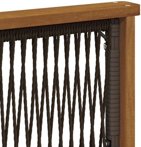 vidaXL Outdoor-Sofagarnitur mit Kissen 6 pcs Natürlich und Hellgrau 3385492 Bild 5