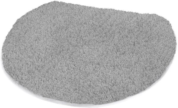 Kleine Wolke Badematte RELAX, Höhe 30 mm, rutschhemmend beschichtet, fußbodenheizungsgeeignet, Polyacryl, rechteckig, 3-tlg. Stand-WC Set, Badteppich, Uni Farben, rechteckig, rund & als Set erhältlich