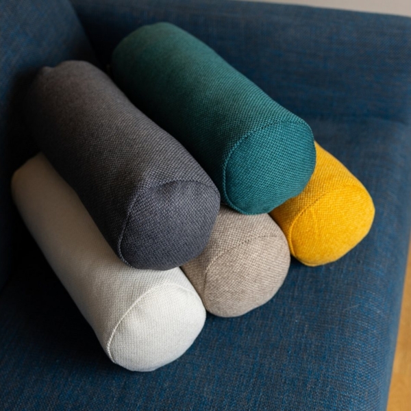 Herlag Nackenrolle LUXE, 65x20cm oder 40x15cm Nackenrolle, Kissenrolle, Dekokissen, waschbar Bild 2