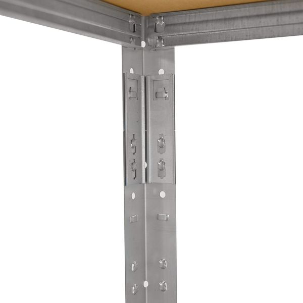 shelfplaza HOME 230x70x23 cm Schwerlastregal in grau-verzinkt mit 7 Böden und 125 kg Traglast pro Boden Bild 4