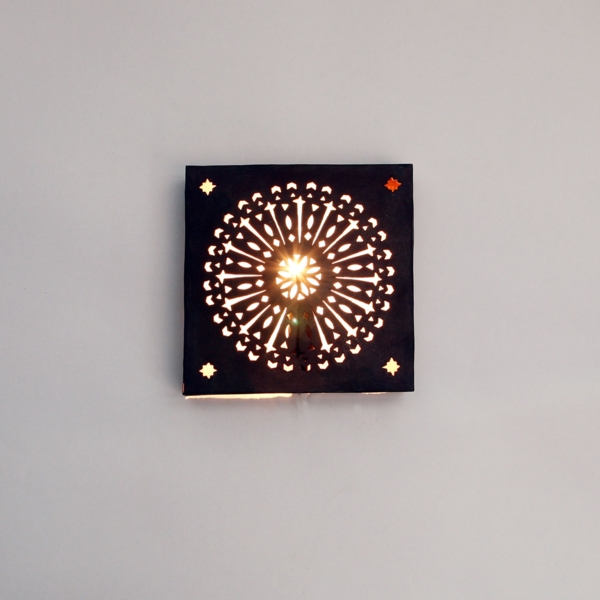 Orientalische Eisen Wandlampe EWL36 Bild 7