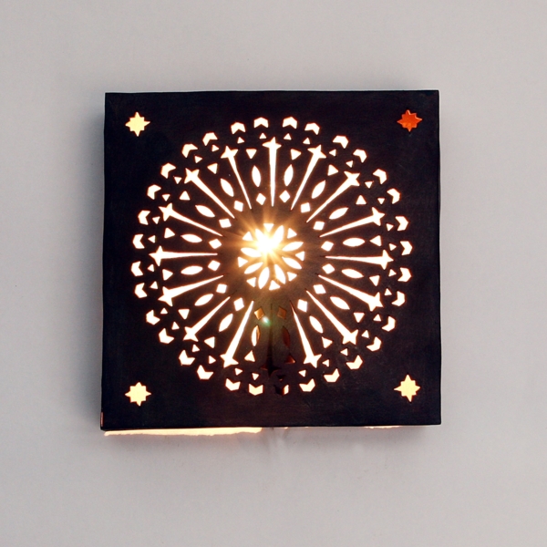 Orientalische Eisen Wandlampe EWL36 Bild 8