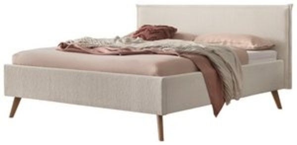 HASENA Polsterbett Selena, mit trendigem Bouclestoff, Rahmenhöhe von 23 cm und 4 Einlegetiefen Bild 6