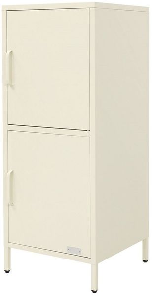 ML-DESIGN Aktenschrank Metallschrank Aufbewahrungsschrank Mehrzweckschrank Werkzeugschrank Stahl Lagerschrank Büroschrank mit 2 Türen & verstellbaren Regalböden