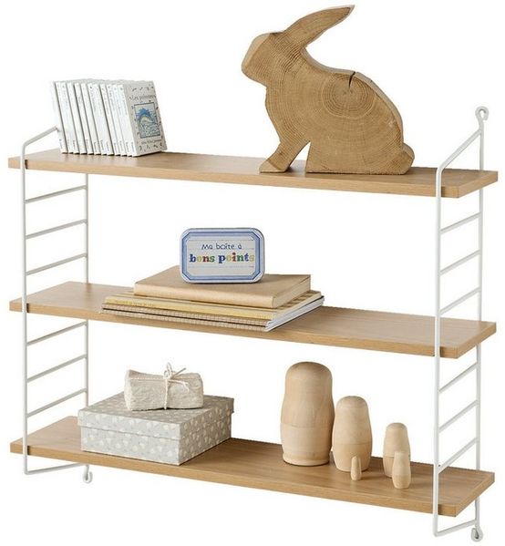 vertbaudet Wandregal, mit Böden in Holzoptik, Kinderzimmer