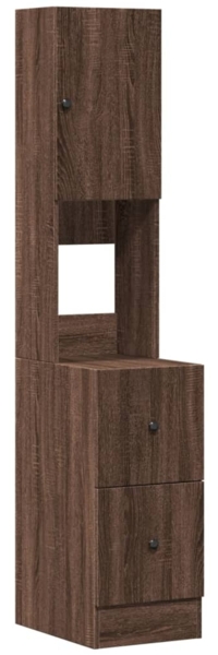 vidaXL Küchenschrank Braun Eichen-Optik 35x50x180 cm Holzwerkstoff 840764