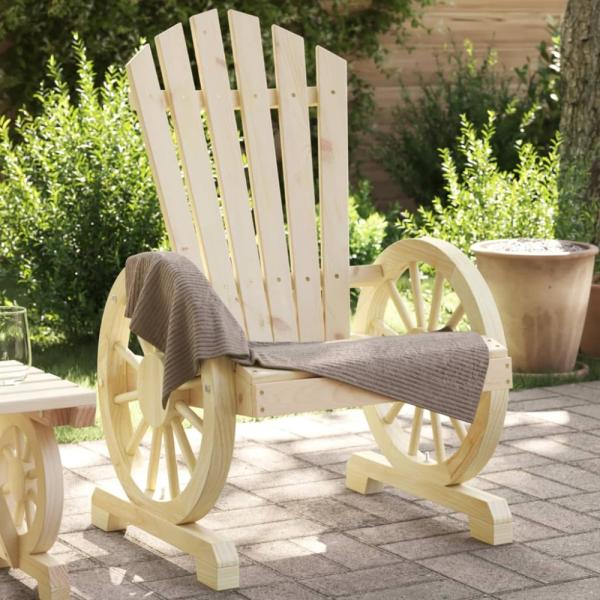 vidaXL Adirondack-Gartenstuhl Massivholz Tanne 365089