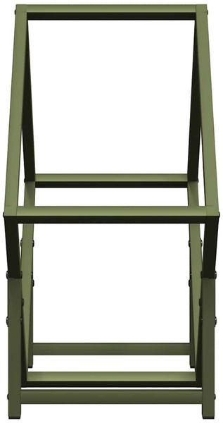 vidaXL Brennholzregal Olivgrün 50x25x50 cm Kaltgewalzter Stahl 864278 Bild 6