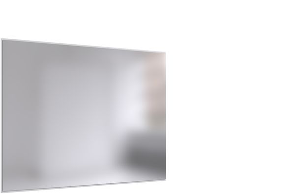 Wandspiegel >MRK Multiraumkonzept< in WEISS - 99x67x0,1cm (BxHxT)