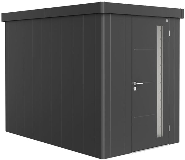 Biohort Gerätehaus Neo, 3A: 180 x 292 x 222 (b x t x h) cm, dunkelgrau-metallic