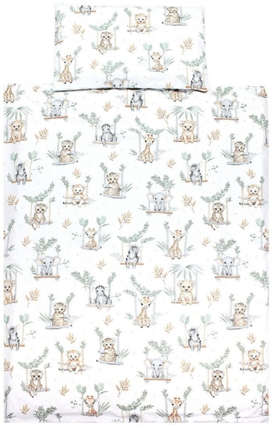 TupTam Babybettwäsche Kinder Bettwäsche Set Babybettwäsche Bettbezug Kissenbezug 2-tlg