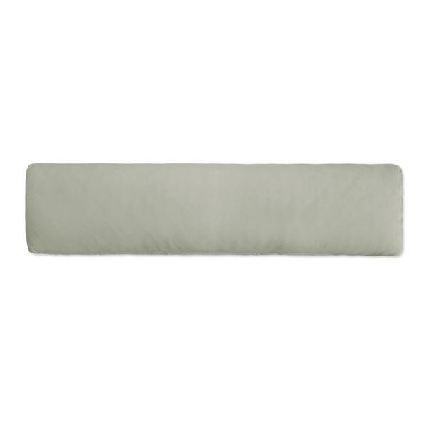 Traumschlaf Basic Single Jersey Kissenbezug|40x200 cm für Seitenschläferkissen| grau