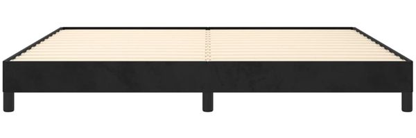 Bettgestell Schwarz 200x200 cm Samt [346996] Bild 5
