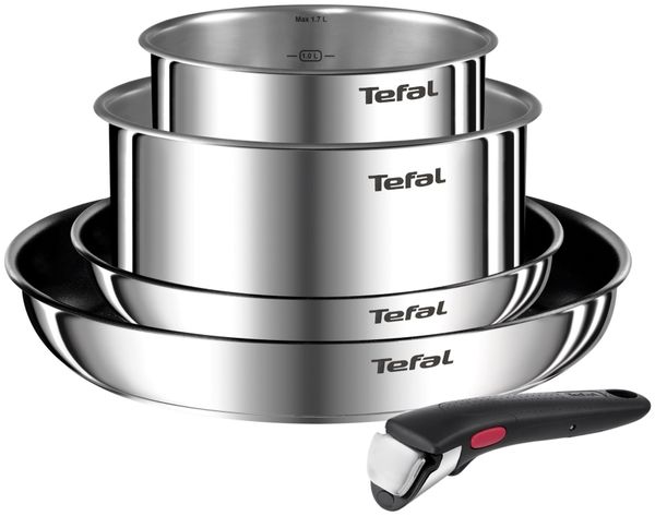 Tefal L897S574 Set aus Pfannen und Töpfen TEFAL INGENIO EMOTION – 5-teilig