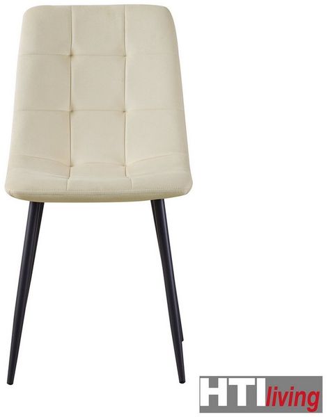 HTI-Living Esszimmerstuhl Stuhl Mesa Velvet 2er-Set (Set, 2 St), Esszimmerstuhl Samt Bild 2