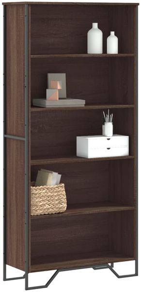 vidaXL Bücherregal Braun Eichen-Optik 80x31x169 cm Holzwerkstoff 3295316