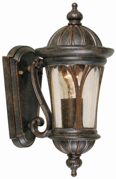 Außenleuchte, Wandlampe, Laterne, ALU-Druckguss, Bronze