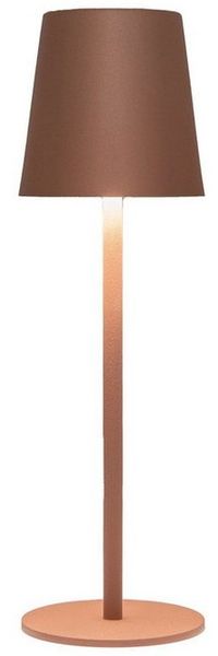 Coen Bakker Deco BV LED Tischleuchte Touch Tischlampe Dimmbar Akku IP44 Glatt Klein, Touch-Funktion, LED fest verbaut, Warmweiß, Kaltweiß, Tageslichtweiß