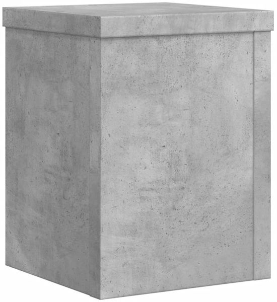 vidaXL Pflanzenständer 2 Stk. Betongrau 15x15x20 cm Holzwerkstoff 852891 Bild 5