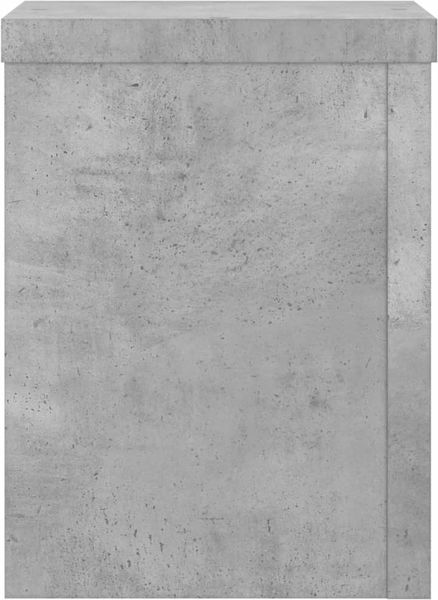 vidaXL Pflanzenständer 2 Stk. Betongrau 15x15x20 cm Holzwerkstoff 852891 Bild 4